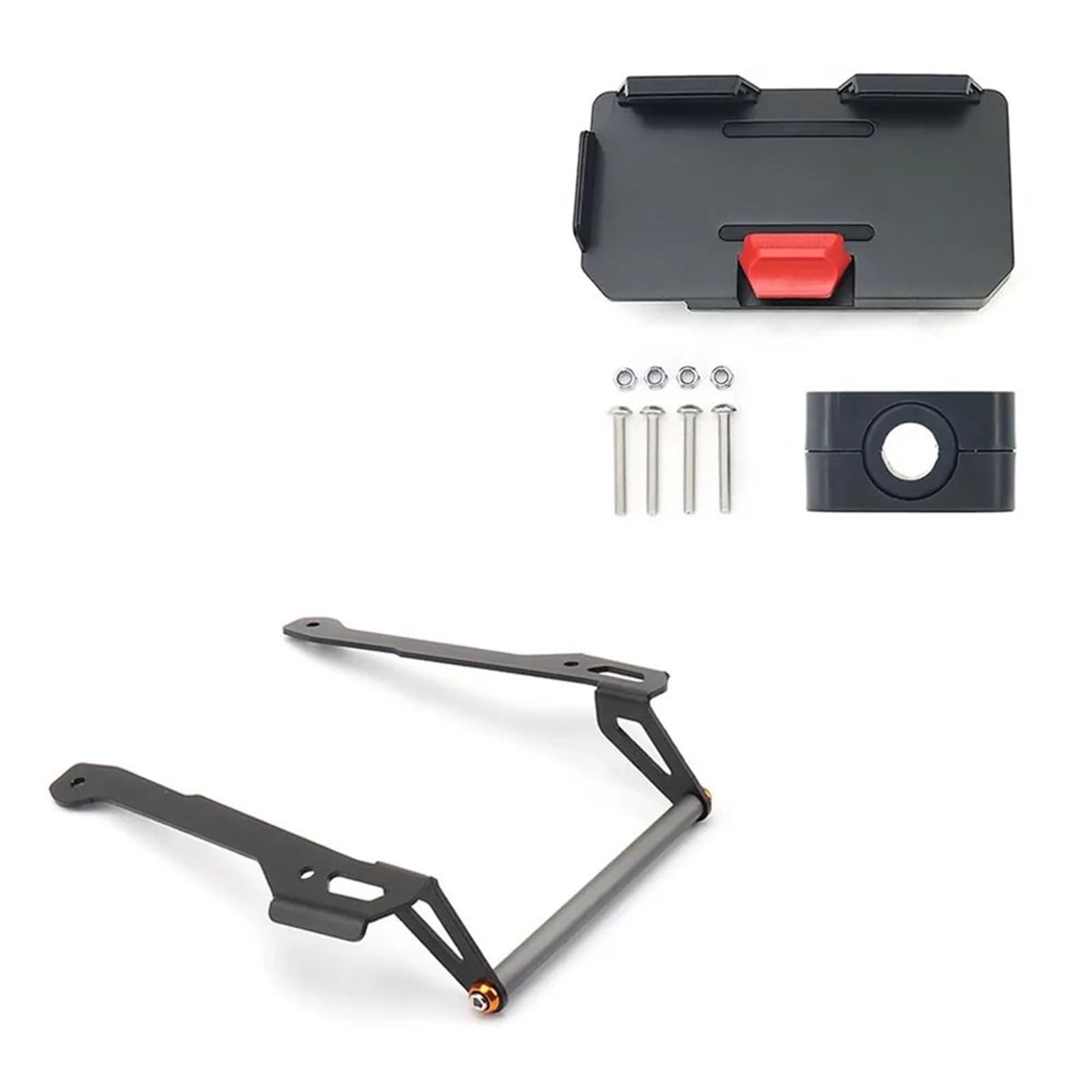 Telefon GPS Halter Für VOGE Für DSX 525 DSX525 DS525X DS 525X 2023 Motorrad GPS Telefon Halter USB Drahtlose Ladegerät Navigation Halterung Unterstützung Berg Motorrad Telefon Ständer(12mm Set) von Kdbcet