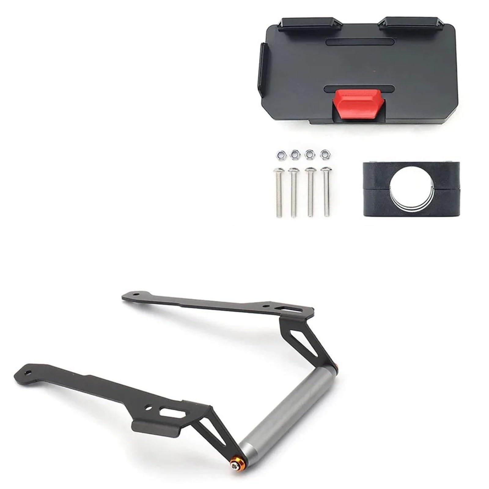 Telefon GPS Halter Für VOGE Für DSX 525 DSX525 DS525X DS 525X 2023 Motorrad GPS Telefon Halter USB Drahtlose Ladegerät Navigation Halterung Unterstützung Berg Motorrad Telefon Ständer(22mm Set) von Kdbcet