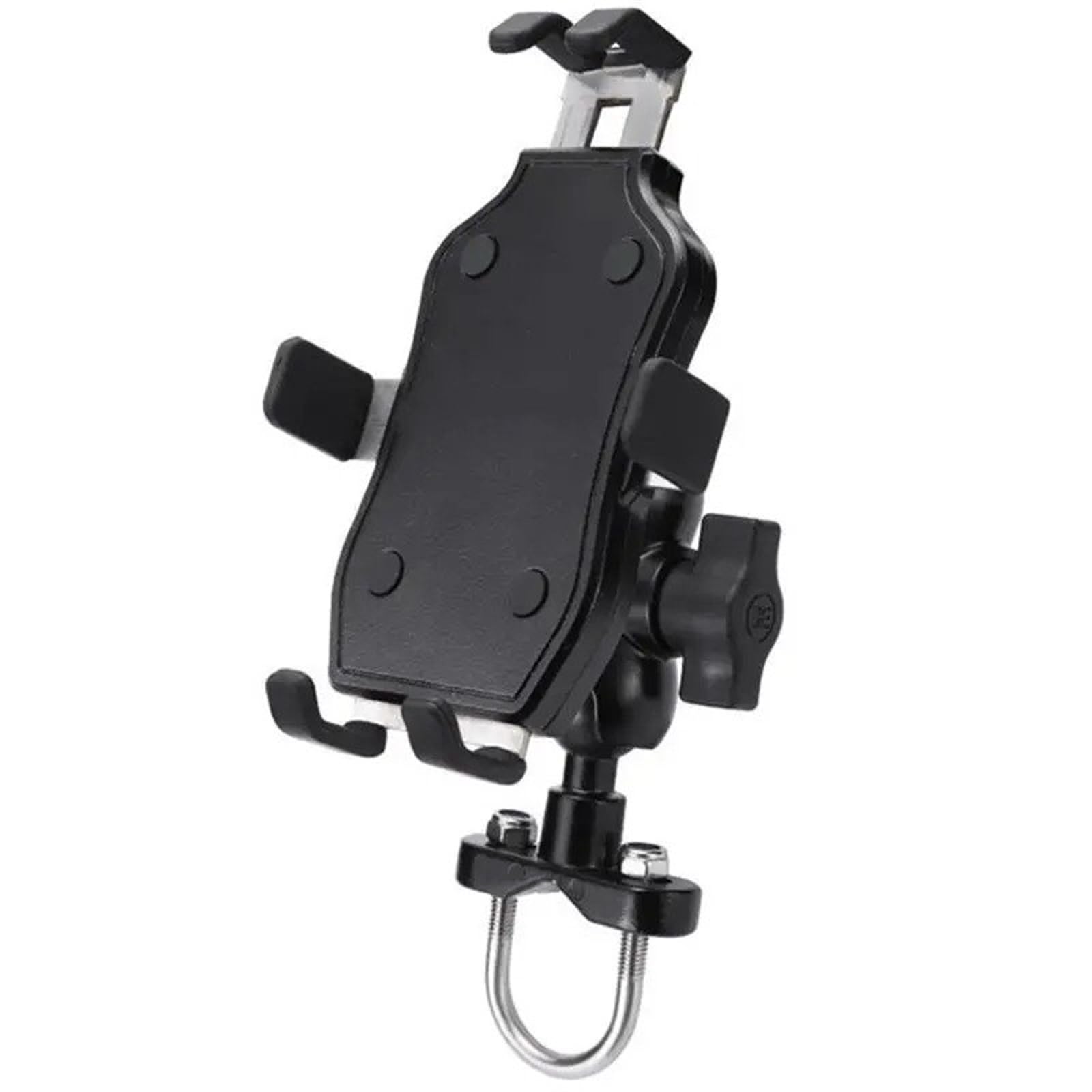 Telefon GPS Halter Modifizierte Aluminiumlegierung Handy K Halterung Navigation Halterung Zubehör Für Benelli Für Jinpeng TRK502 502X Motorrad Telefon Ständer(Handlebar) von Kdbcet