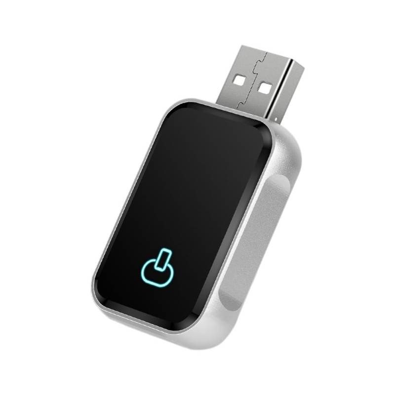 Kdouehg Kabelloser CarPlay-Adapter 2-in-1, Kabelgebundener zu Kabelloser CarPlay-Android-Autoadapter, Kabelloser CarPlay-Adapter mit USB von Kdouehg