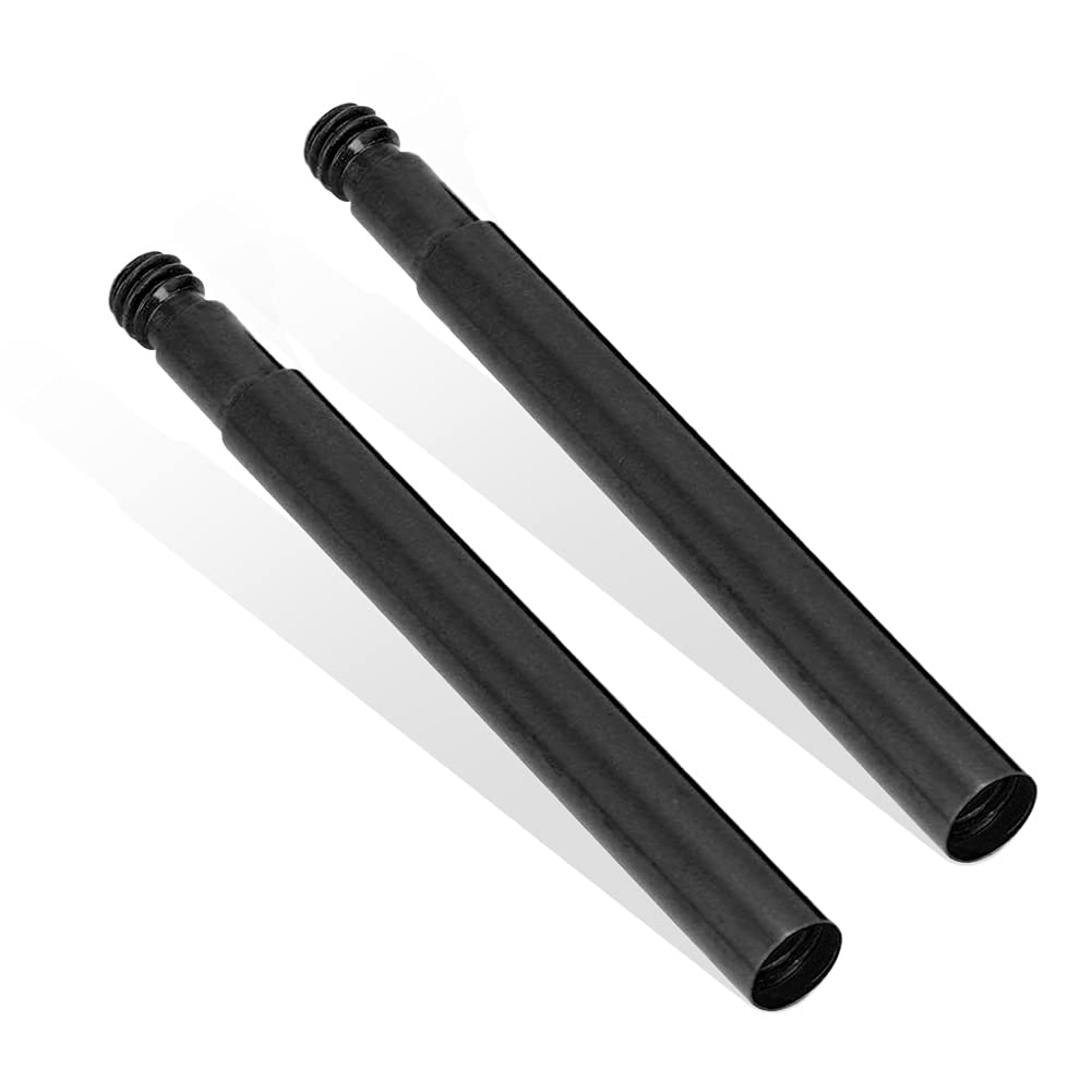 2Pcs Valve Extender ， 60mm Fahrrad Presta Valve Extender Innenreifen Ventilverlängerung(schwarz) von Keenso