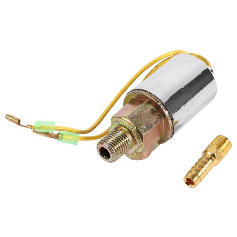 Auto Horn Zugluft Magnetventil, Keenso 0,64 cm NPT 24 V Zugluft Hupe elektrisches Magnetventil Heavy Duty Elektrisches Luftventil (Magnet) Änderungen/Zusätze/Leistung am Auto von Keenso