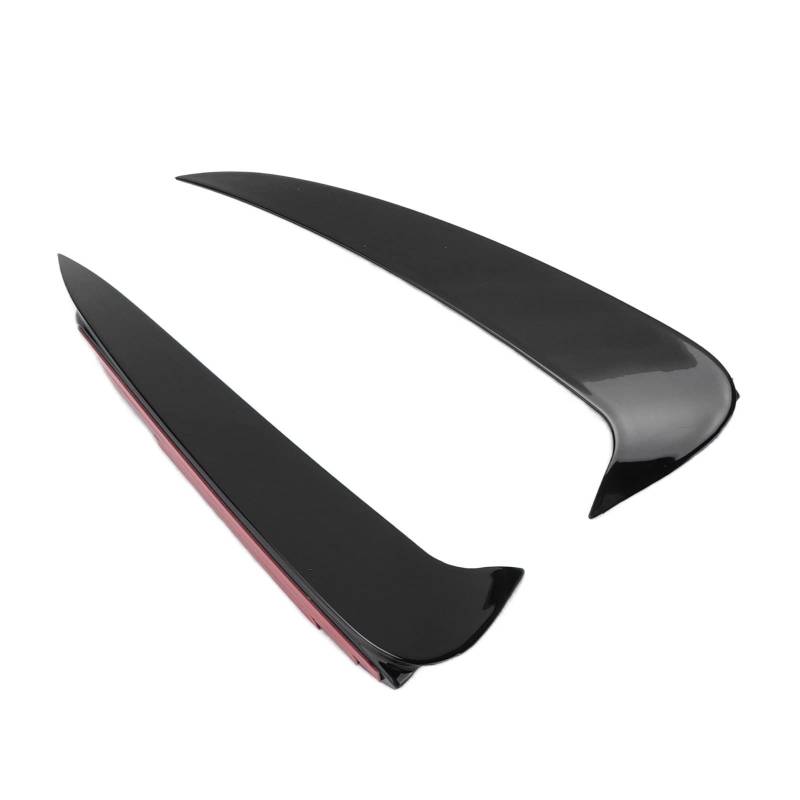 Car Body Spoiler, 2PCS Auto Heckstoßstange Seitenflossen ABS Heckstoßstange Canard Diffusor Spoiler Lip Splitter Flossen Ersatz für C Coupe C205 2015+ von Keenso