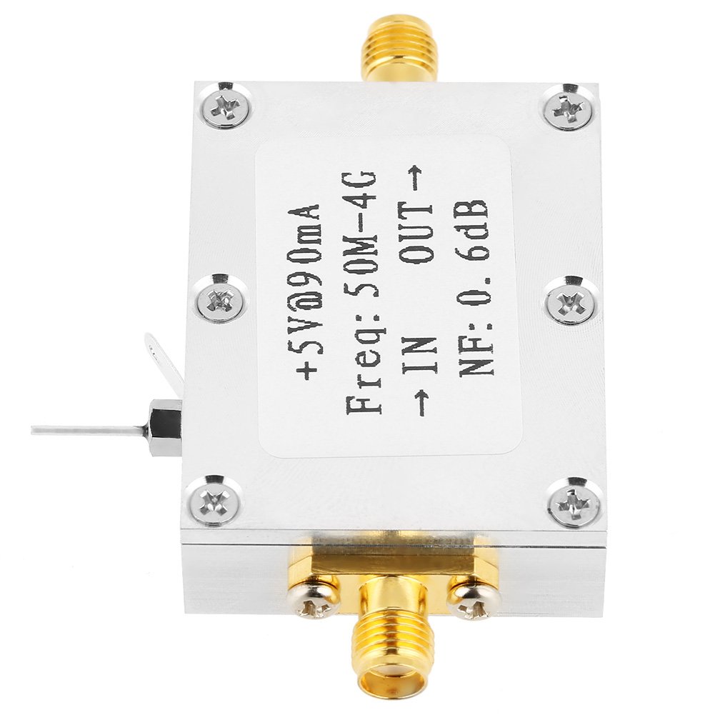 Keenso 1 STK. Rauscharmer Verstärker, 50M-4GHz NF = 0,6 dB RF FM HF VHF/UHF Amateurfunk -110 dBm LNA von Keenso