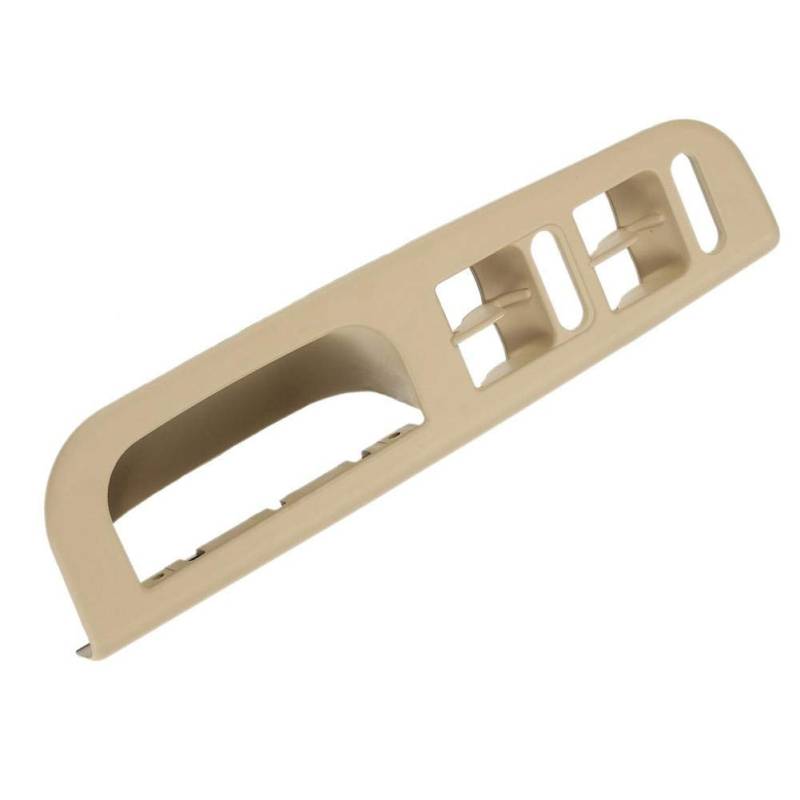 Keenso Auto Fensterheber Abdeckung, 33 * 10 * 9cm Auto Master Fensterschalter Fensterheber Abdeckung Bedienfeldabdeckung mit Zuggriff Verkleidung(Beige) Schalter im Auto von Keenso