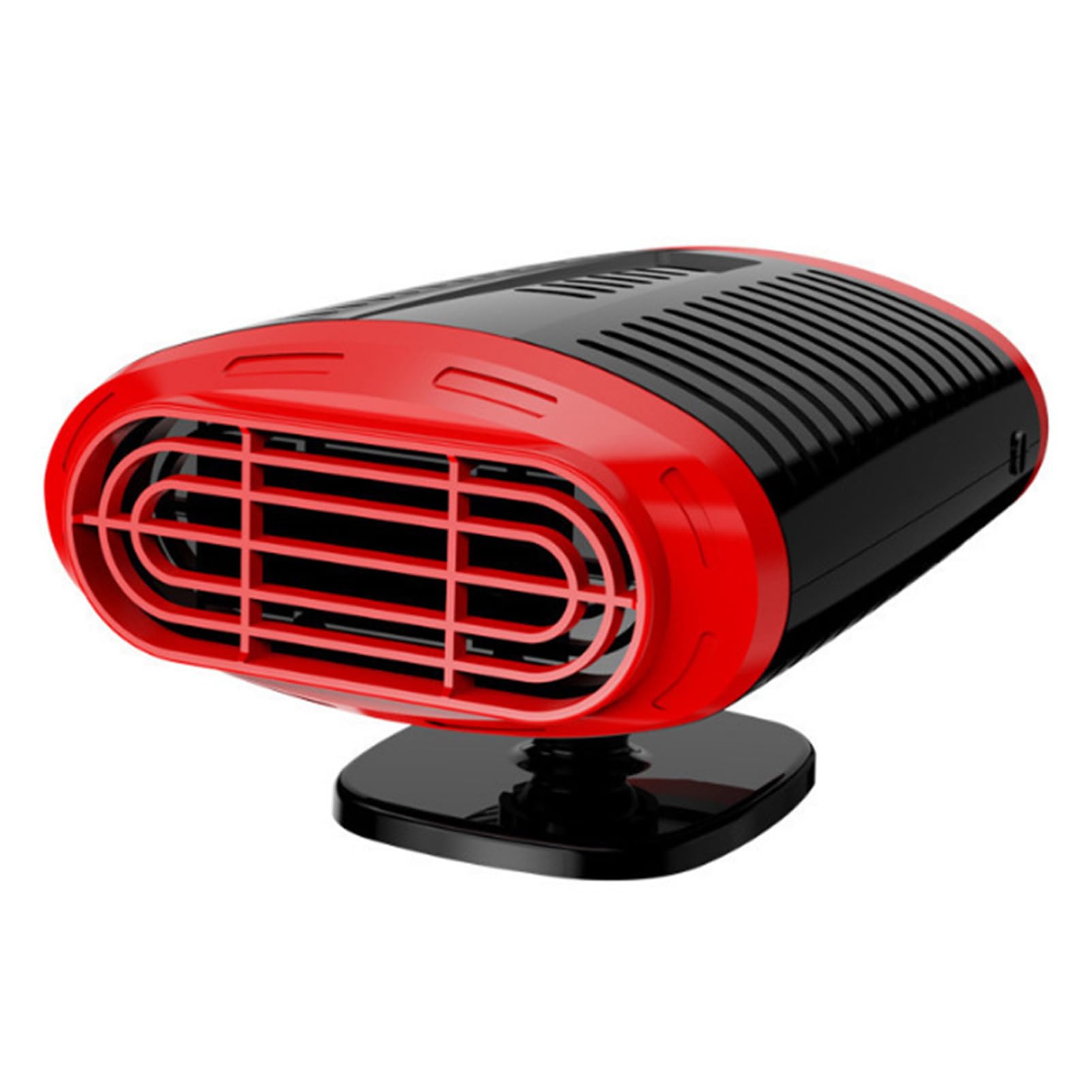 Keenso Auto-Windschutzscheiben-Defroster, Auto-Heizungsventilator, 360 Grad Verstellbar, 150 W, Schnell Erhitzend, Tragbarer Windschutzscheiben-Defogger-Defroster für Fahrzeuge (12V Rot von Keenso