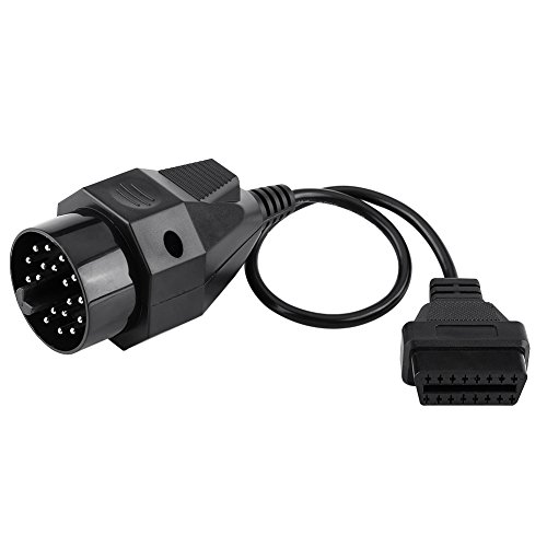 Keenso Kabelstecker, Runddiagnose OBD2 Adapter Scanner Kabelstecker OBD II Adapter - 20 Pin auf 16 Pin von Keenso