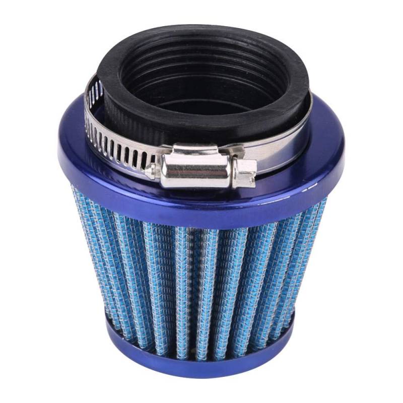 Keenso Motorrad Luftfilter, ATV 44mm Eisen + Kunststoff Luftfilter für GY6 150CC ATV Quad 4 Wheeler Go Kart Scooter Moped (Blau) Luftfilter von Keenso