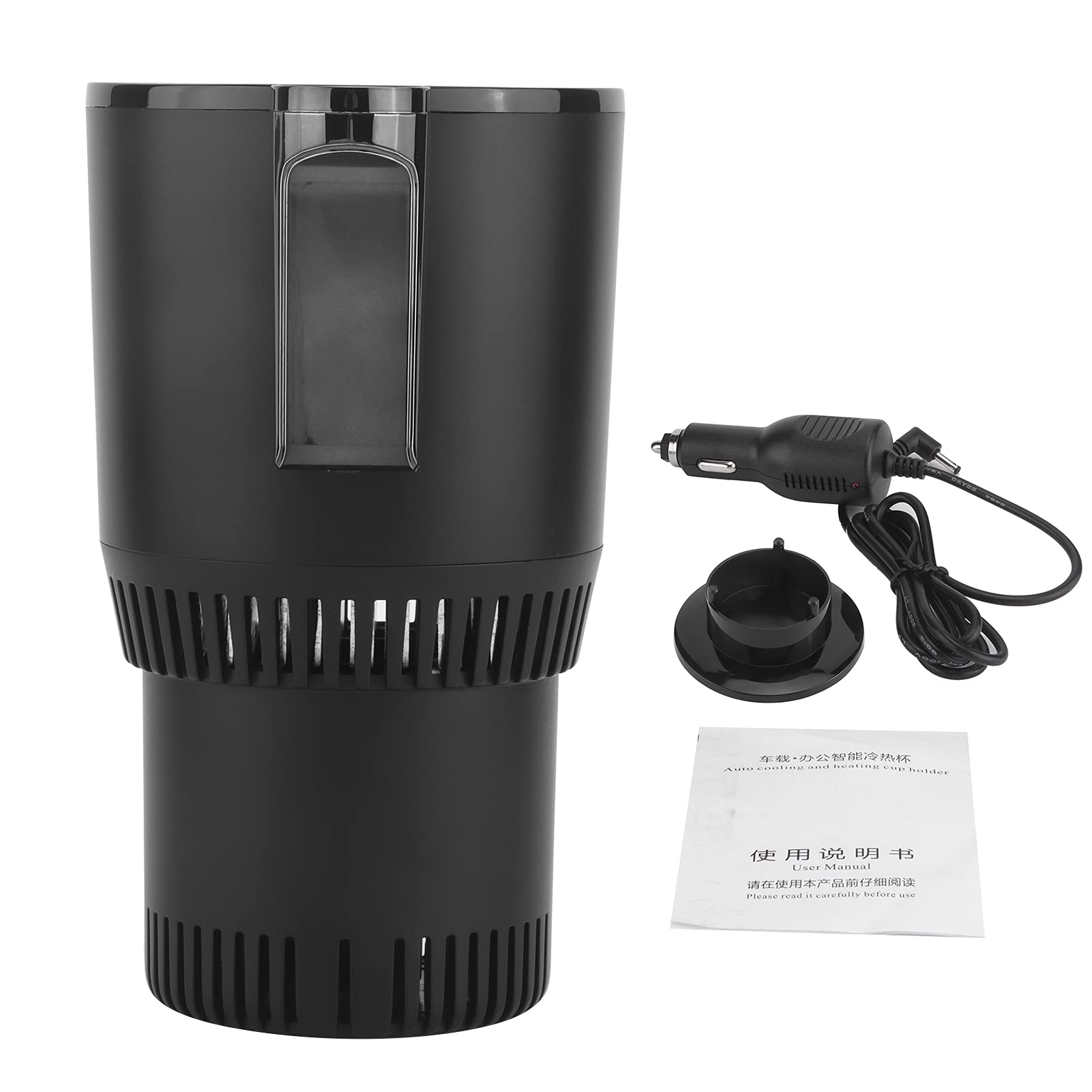 Keenso Warmer Cooler Cup Holder, Auto Mug Holder, Cooler Cup Holder 2-in-1 Universelles Intelligentes Zubehör für das Heimauto Autozubehör von Keenso