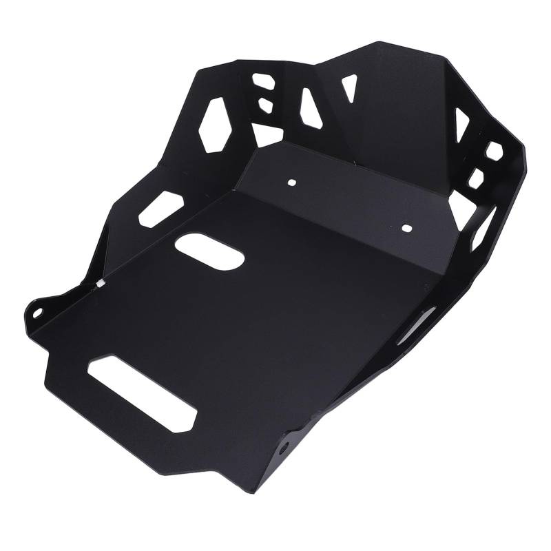 Motorradmotor-Chassis-Beschützer, Motor-Skidplatte Effektiver Schutz Aluminiumlegierungsmotoren-Chassis-Guard für 800de 2023-2024 (BLACK) von Keenso