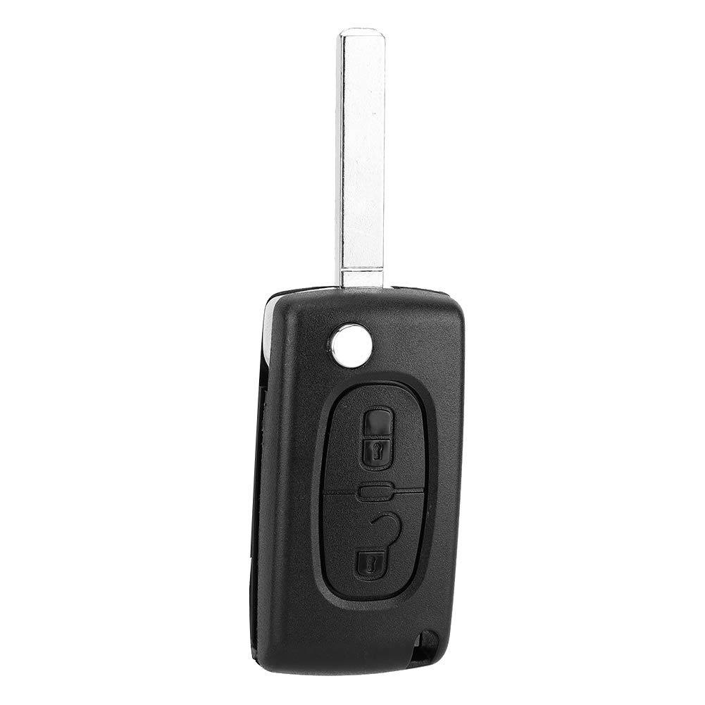 Passform für 2 Taste Remote Key FOB -Hülle Ersatz für C2 C3 XSARA C4, ABS Black Shell Deckung Passform für 2 Taste Remote Key FOB -Hülle Ersatz für C2 C3 XSARA C4, ABS Black Shell Deckung von Keenso