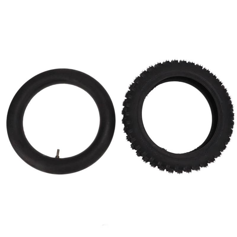 Reifenschlauch, 2.75-10 Knobby Reifen 2.75/2.50-10 Schlauch-Kit Universal für 50CC 70CC 90CC 110CC Offroad Motocross Pit Dirt Bike Reifen/Reifensätze von Keenso