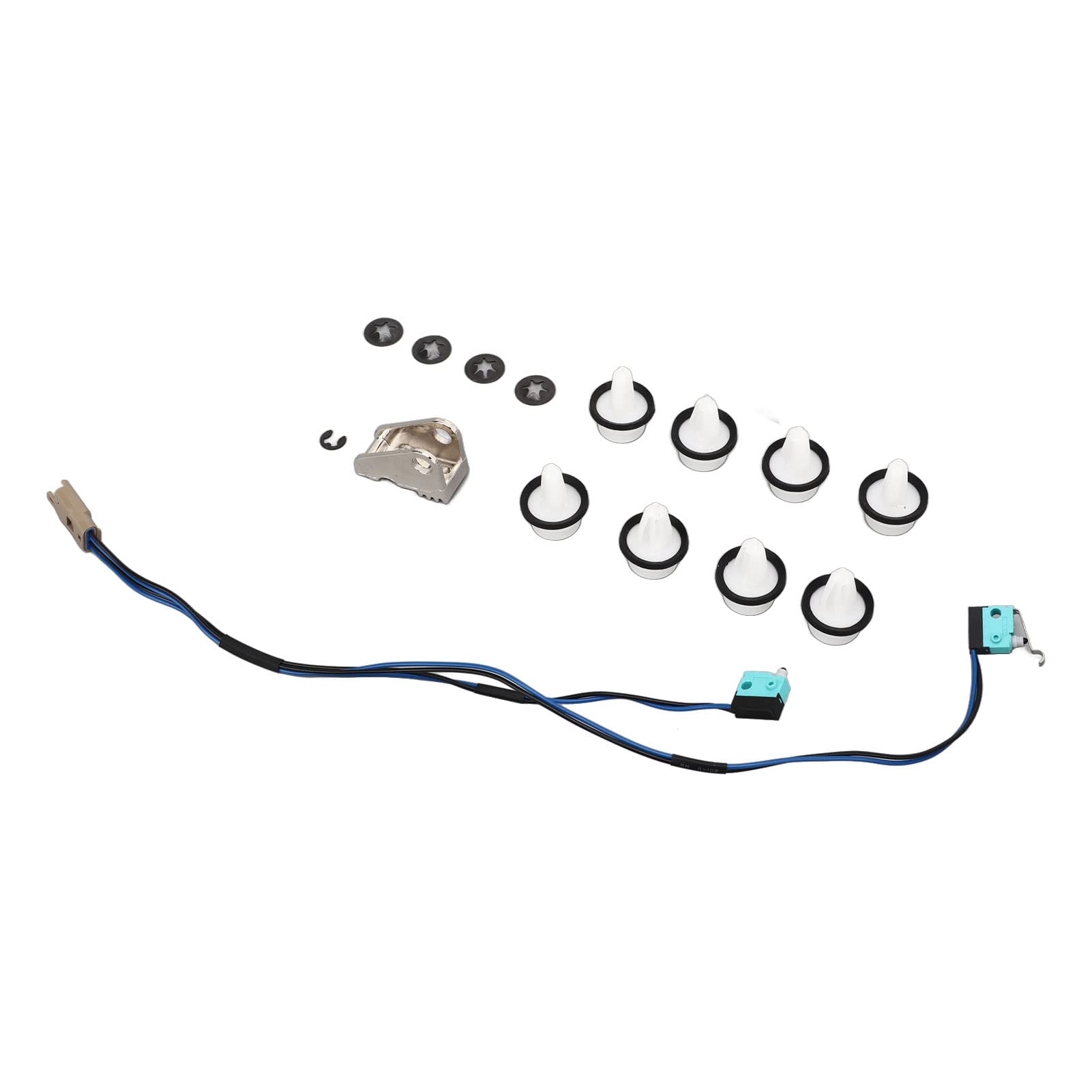 Türgriff-Reparatursatz, Türgriff-Upgrade-Kit Mikroschalter-Kabelbaum Paddle Gear 1042845 00 B Ersatz für Model S 2012‑2017 von Keenso