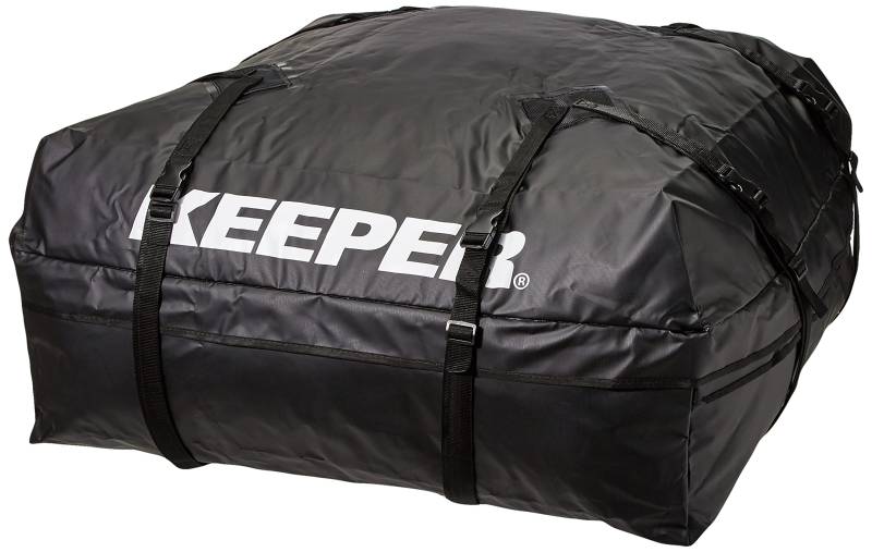 Keeper 07202 Wetterfeste Dachgepäcktasche, 3,5 Kubikfuß, schwarz von Keeper