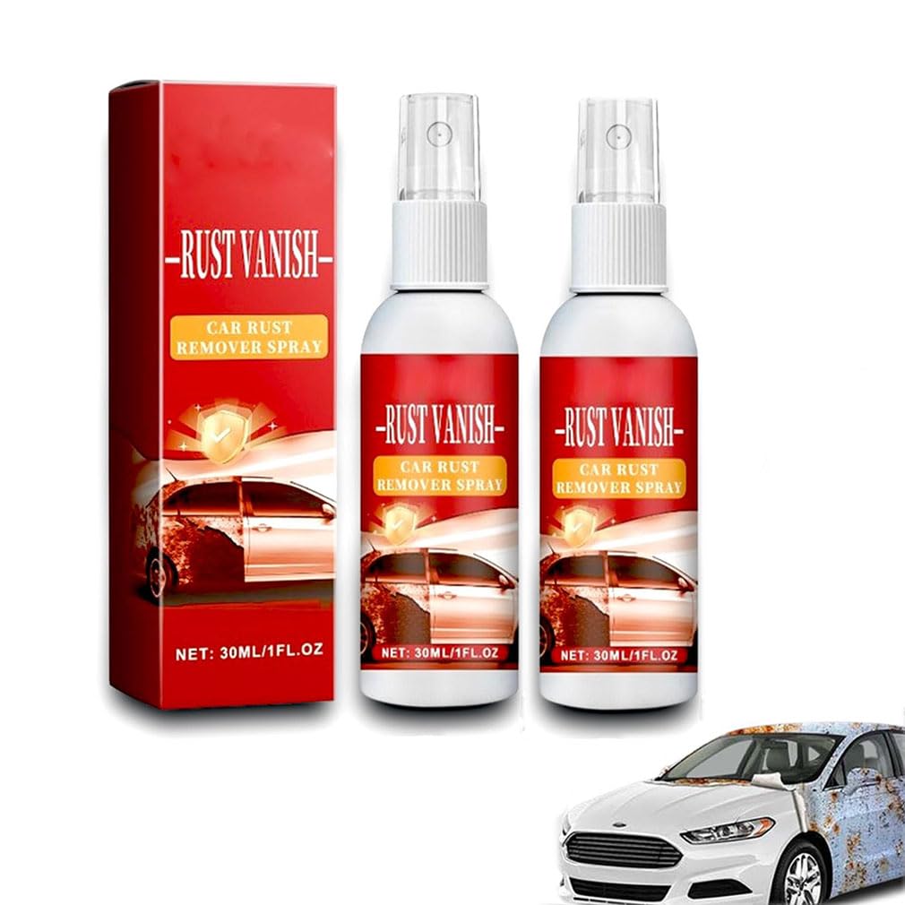 Multifunctional Efficient Long-Lasting Car Rust Remover Spray,Rostentferner Spray,Rostlöser Spray,Rust Remover Spray,Rost Entfernen,Mehrzweck-Entrostungsreiniger,Autowartungsreinigung Rostlöser (2Stk) von Keeplus