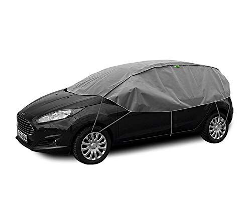 Halbgarage Winter S-M kompatibel mit Ford Fiesta IV UV Schutz Auto Abdeckung von Kegel Blazusiak