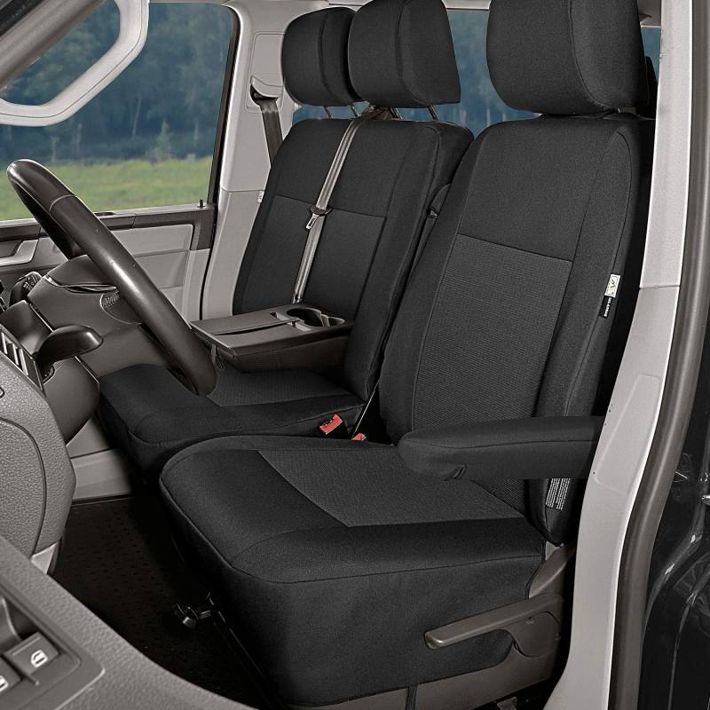 Sitzbezüge passgenau Tailor Made geeignet für Volkswagen T6 Bj. ab 2015 (1+2 Table) ideal angepasst - 3 Sitzer von Kegel-Blazusiak