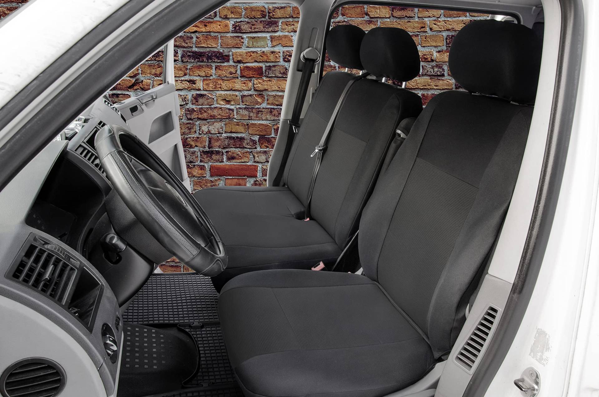 Sitzbezüge passgenau Schonbezüge Roco geeinget für Mercedes Vito W447 ab 2014 Erste Reihe 3-Sitzer von KegelBlazusiak