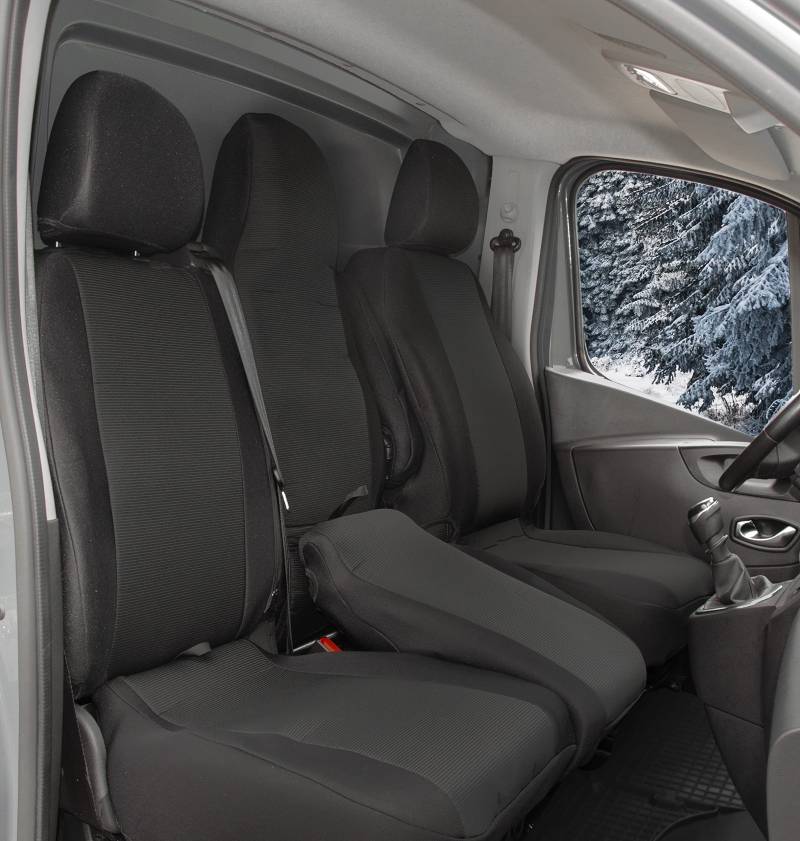 Sitzbezüge passgenau Schonbezüge Roco geeinget für Nissan NV300 ab 2016 Erste Reihe 3-Sitzer V1 von KegelBlazusiak