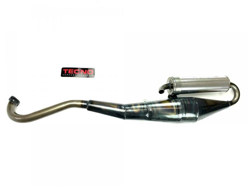 Auspuff Puch Maxi TECNO Estoril Rennschleife E50 Motor Sportauspuff 28mm von Keine Angabe