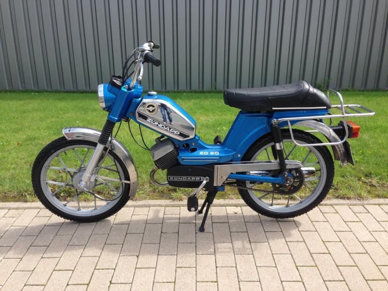 Original Farbton "brillantblaumet." passend für Zündapp 422 446 447 460 und 5... von Keine Angabe