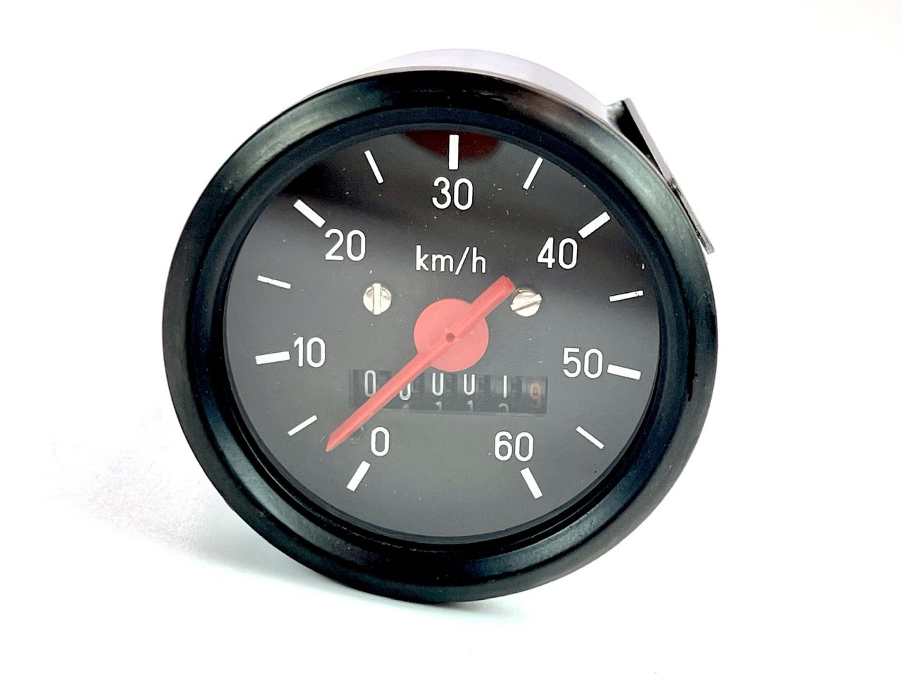 Tacho schwarz / schwarz für Mofa und Moped 60km/h Durchmesser 48mm Tachometer von Keine Angabe