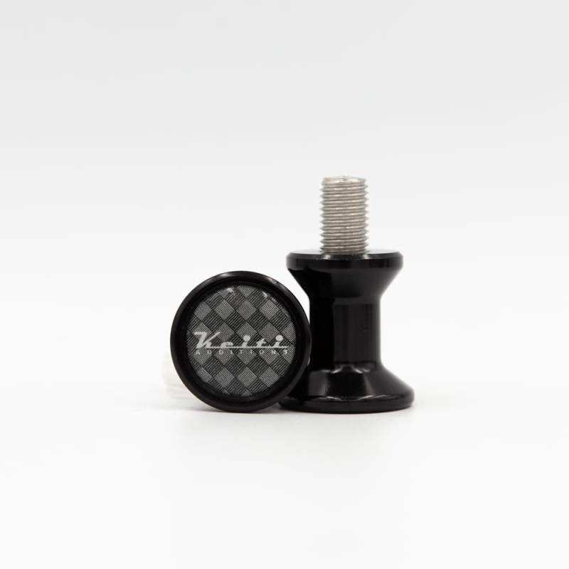 Keiti Cotton Reels 30Mm M8 Black 2 Pack von Keiti