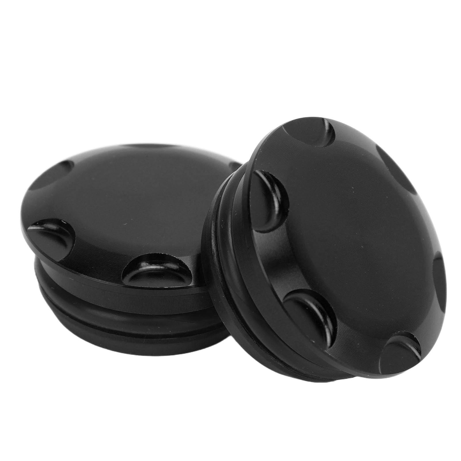 Aluminum Alloy Elegant Frame Hole Plug Cap Cover for Z400 Z250, Protective Screw Cap Cover (black) von Kelepu