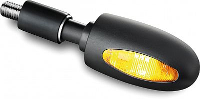 Kellermann BL 1000, Lenkerend-Blinker Aluminium - Schwarz Orange von Kellermann