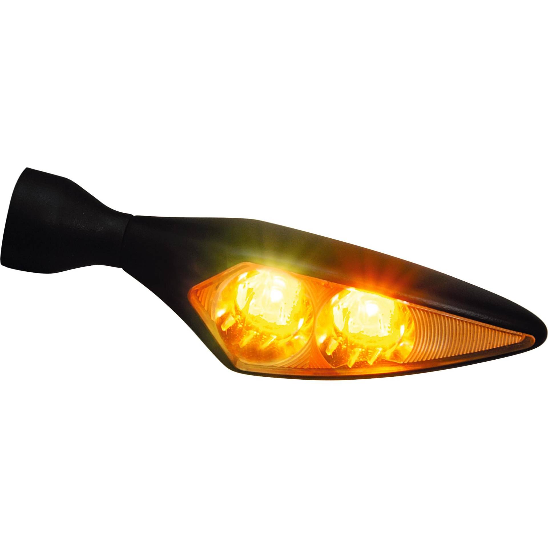 Kellermann LED Blinker M8 micro 1000 Rhombus Extreme VL/HR schwarz von Kellermann