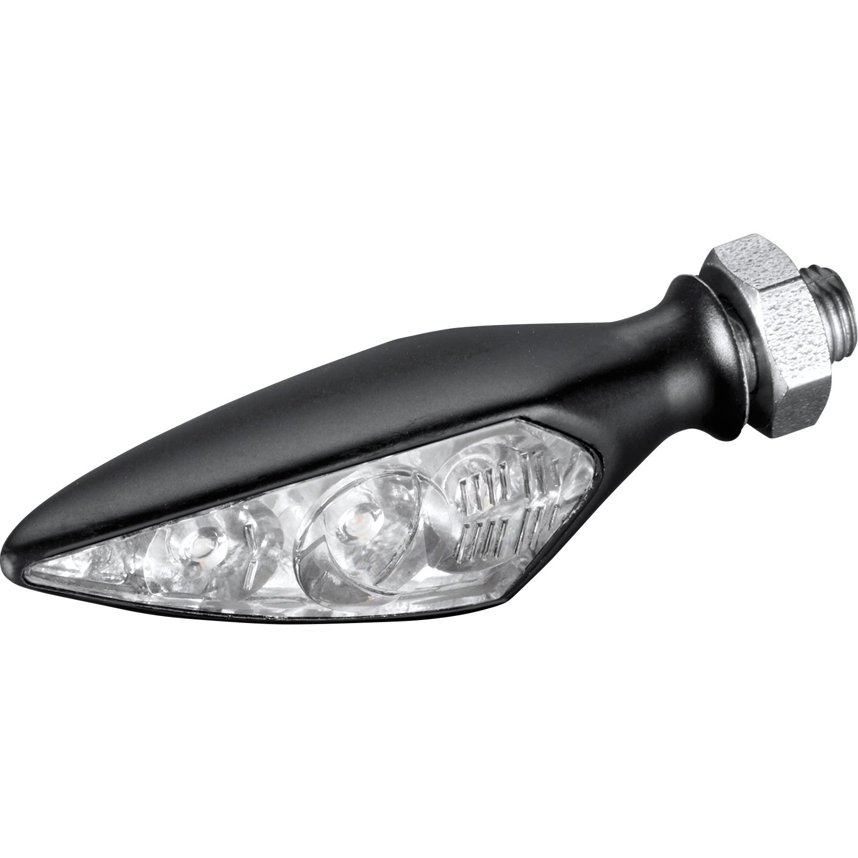 Kellermann LED Metall Blinker M5 Rhombus S Extreme schwarz VRHL von Kellermann