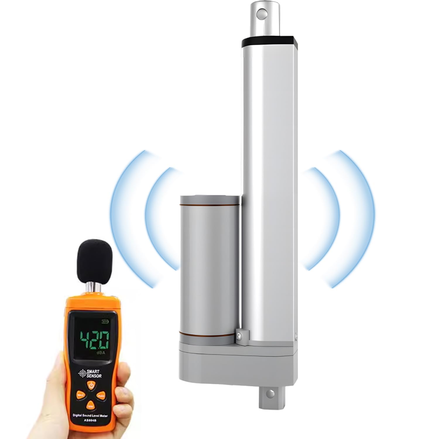 Linearantrieb 230V,1400N Linear Actuator,405mm Hub max Linearantrieb,DC 12V-Motor Lineartechnik-Aktuatoren für Elektronische, Medizinische, Elektrische Türöffner und Automatisier Ungsanwendungen von Kensbro