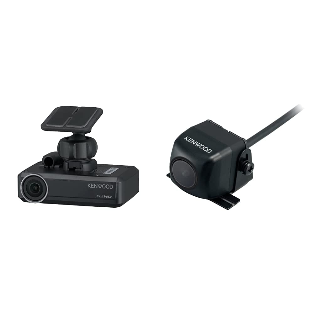 Kenwood DRV-N520 Dashcam, schwarz & CMOS-230 Rückfahrkamera mit CMOS-Technologie schwarz von Kenwood