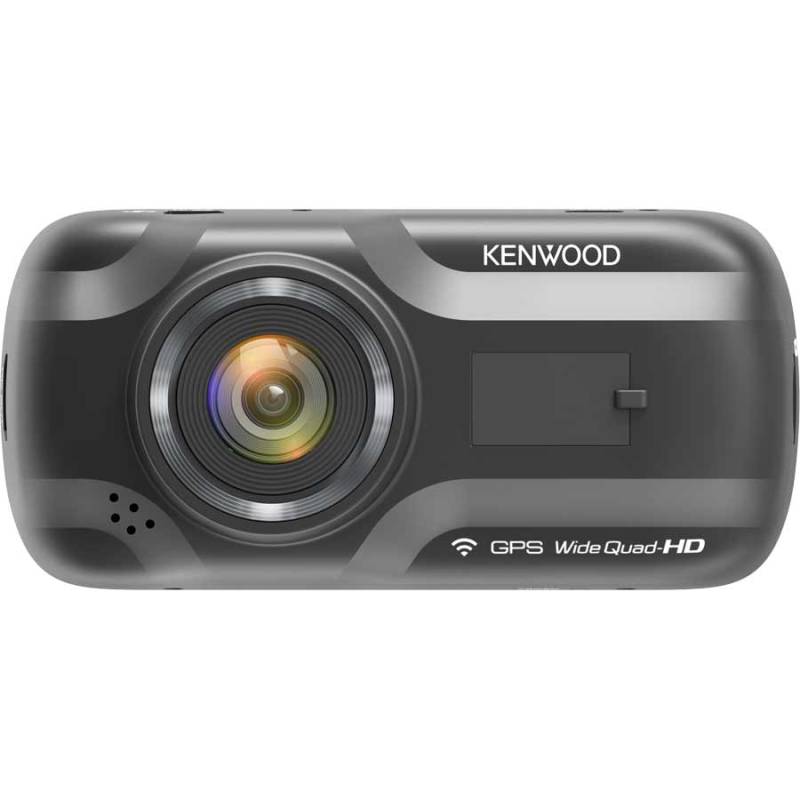 Kenwood Dashcam DRV-A501W mit 3,7 Megapixel CMOS Sensor, 126° Weitwinkelobjektiv, G-Sensor, Wifi, HDR-Aufnahmen, Polarisationsfilter uvm. von Kenwood