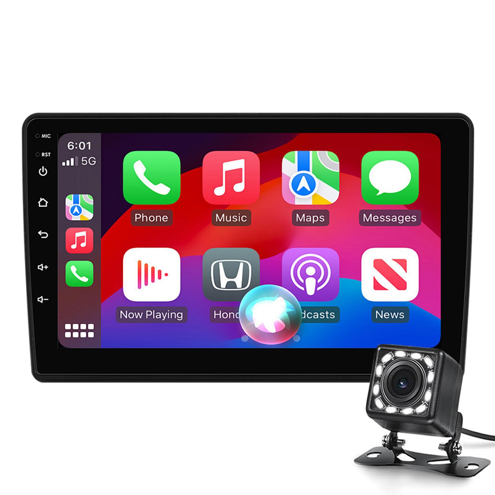 9-Zoll-Wireless-Autoradio Für Ci-troen Jumper 2 | Pe-ugeot Boxer 2|Fiat Ducato 3 2006-2 Tragbare Touchscreen-GPS-Navigation Für Auto, Auto-Audio-Empfänger Mit Bluetooth, AM / FM / RDS (Size:M4:4+64GB) von Keoaiob