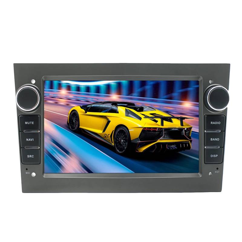 Android 14 Auto Radio Für Opel Camecho GPS 7 Zoll Touchscreen Stereo -Auto Navigator Kompatibel Mit WiFi Fm Bluetooth Mirror Link Dual USB -Player Für Opel Astra Zafira Vectra Heckkamera(Color:M600S) von Keoaiob