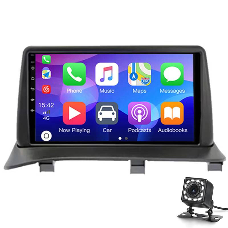 Android 14 Auto-radio-stereo-gps-navigation Für Mitsubishi Delica 1994-2007 Doppel-din Hd Multi-touch-bildschirm Carplay 9 Zoll Okta Core Android Auto Car Auto Auto-spiel Wifi Bluetooth B(Color:M500S) von Keoaiob