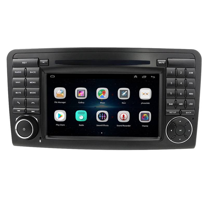 Keoaiob 7 "Android 14 Auto Stereo GPS -Navigation Beabsichtigt Double Din Car Stereo Stereo DVD -Spieler Unterstützung Carautoplay Bluetooth WiFi Mirrorlink(Color:M150S) von Keoaiob