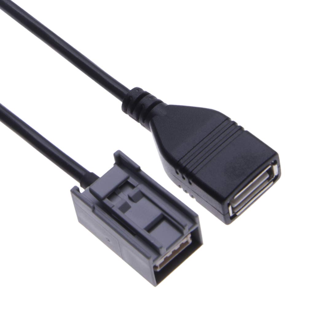 USB Kabel Adapter von Keple | Fahrzeug Radio Stereo Audio USB Buchse Schnittstelle für Flash Drive Memory Stick MP3 oder WMA Musikdateien in Auto/Automobil/Automodelle von Keple