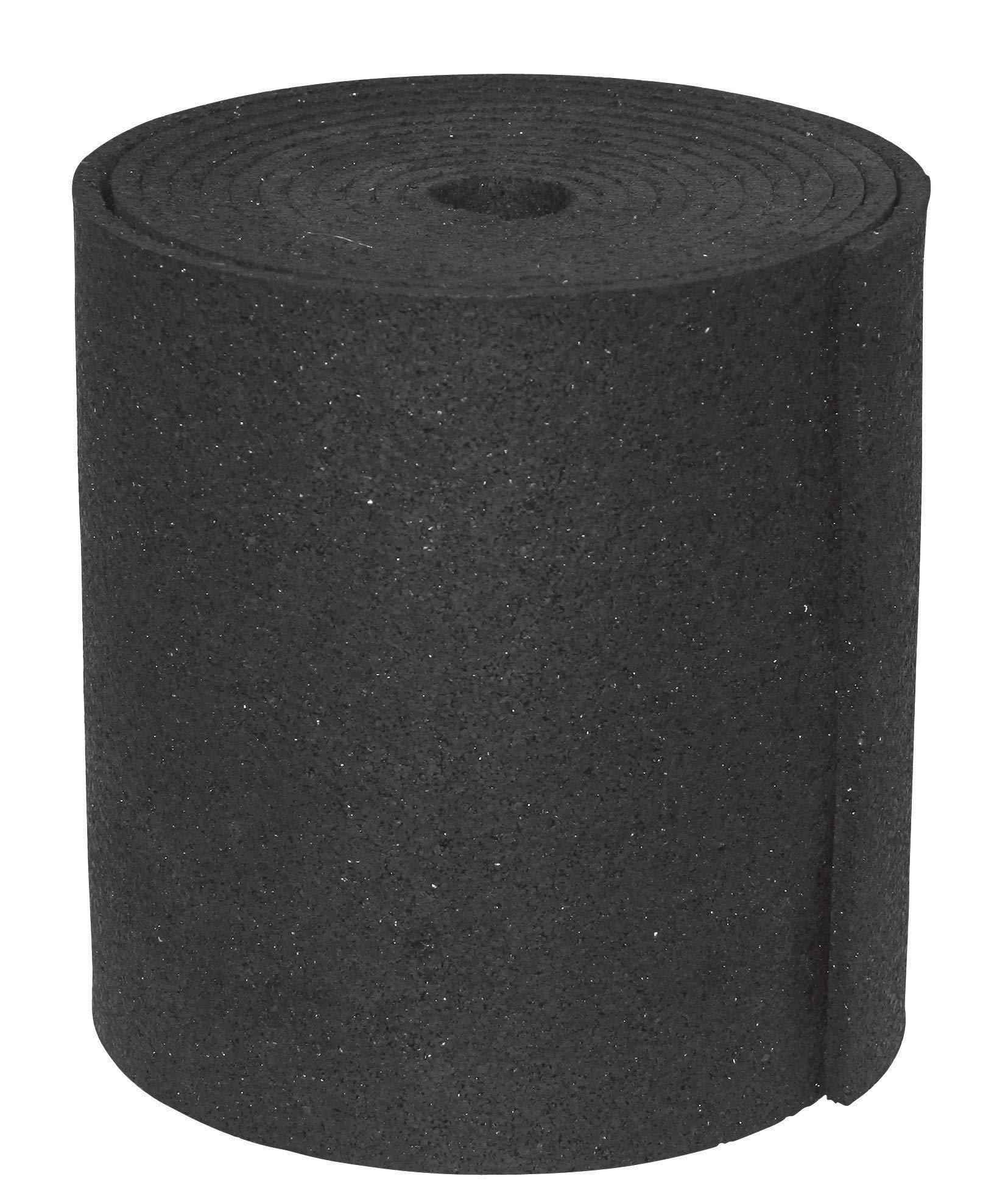 Kerbl 37398 Anti-Rutsch Matte, 15 cm x 3 mm, 20 m Rolle, Schwarz von Kerbl