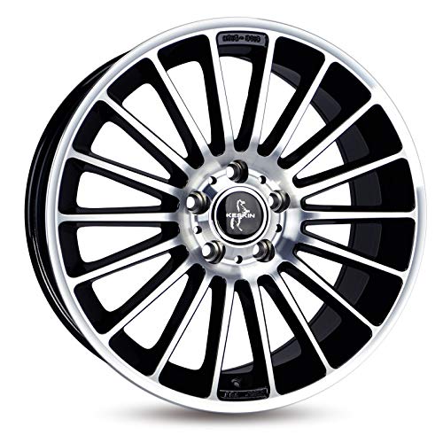 Felgen Keskin Tuning Kt15 8,5jx20 5/112 Et30 66,6 Bfp Black Front Polish von Keskin Tuning