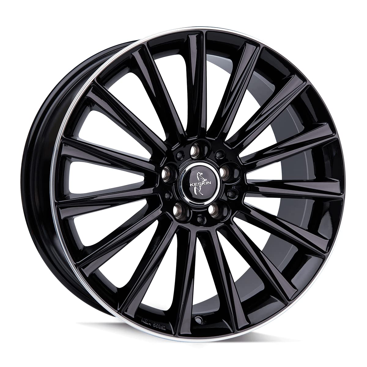 Keskin KT18 7JX17 5/114.3 ET40 72.6 BLACK LIP POLISH Alufelge von Keskin Tuning