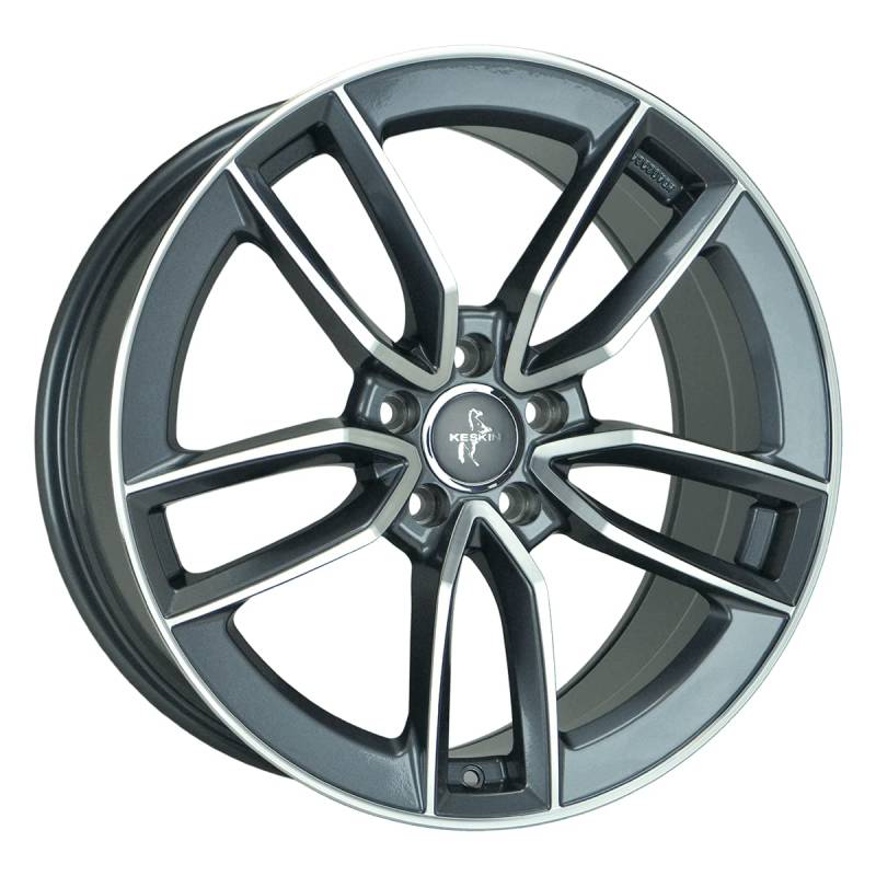 Keskin KT21 7.5JX17 5/112 ET45 66.6 PALLADIUM FRONT POLISH Alufelge von Keskin Tuning