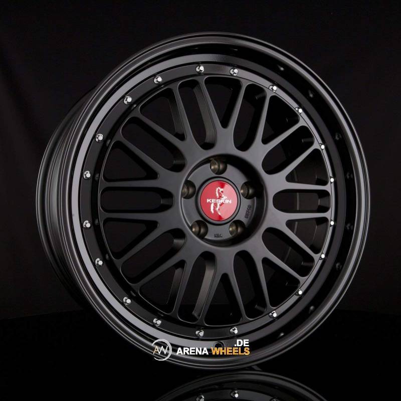 Keskin KT22 8.5JX19 5/120 ET35 72.6 MATT BLACK PAINTED Alufelge von Keskin Tuning