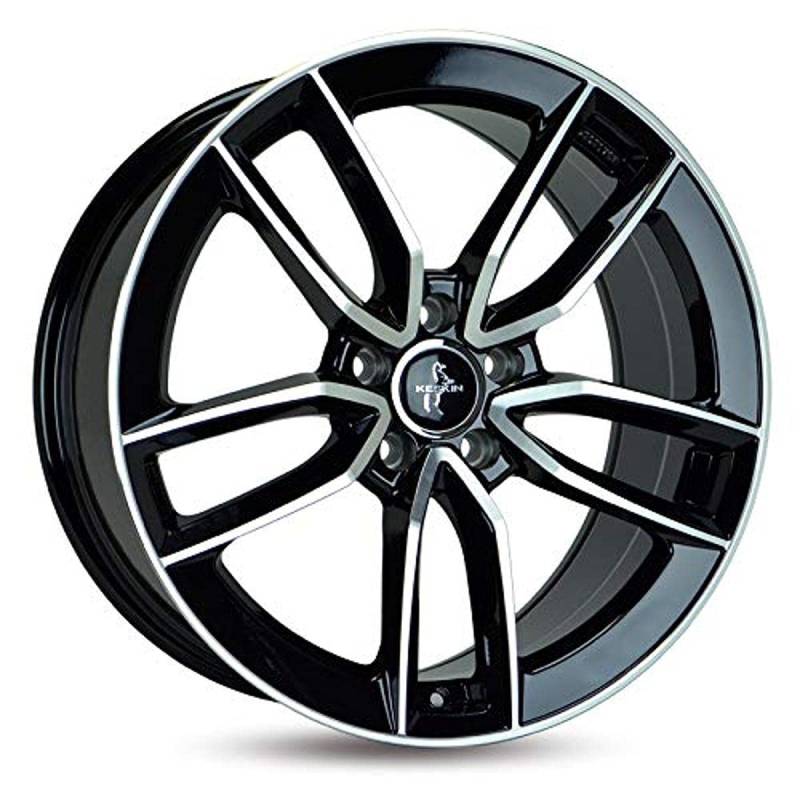 Keskin Tuning KT21 8JX18 5/112 ET45 66.6 BLACK FRONT POLISH Alufelge von Keskin Tuning