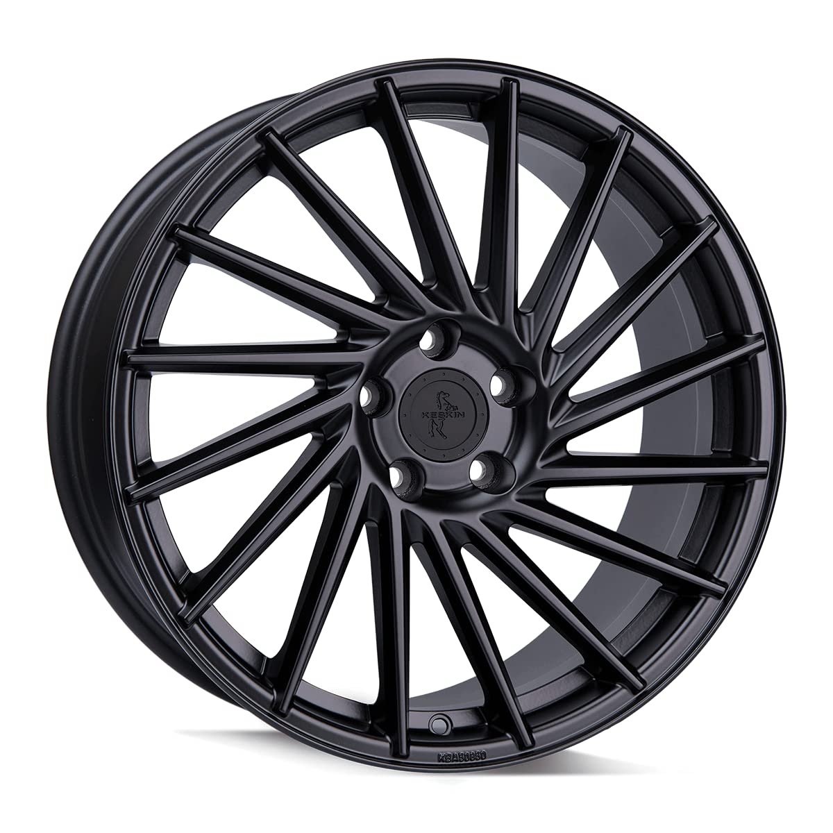 KESKIN KT17 MATT BLACK PAINTED 8,5x19 ET40 5.00x5x114 Hub Hole 72.60 mm - Alu felgen von Keskin