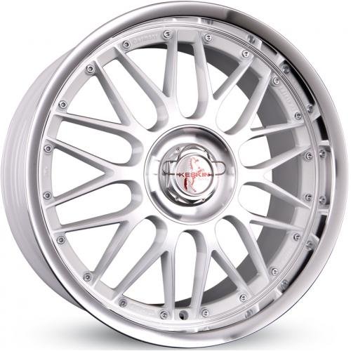 KESKIN KT4 WHITE FRONT POLISH 8,5x18 ET30 4.00x100.00 Hub Hole 63.40 mm - Alu felgen von Keskin