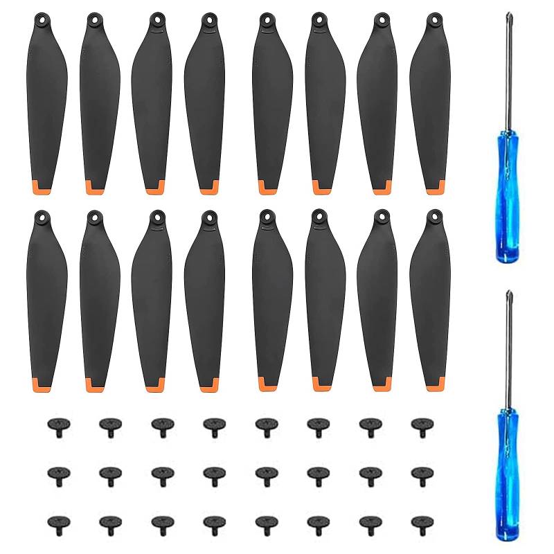 16pcs Drone Propellers Replacement Propellers for DJI Mini 3 Pro Drone, 16pcs Low Noise Propeller Replacement Blades for DJI RC Mini 3 Pro Camera Drone von Kethvoz