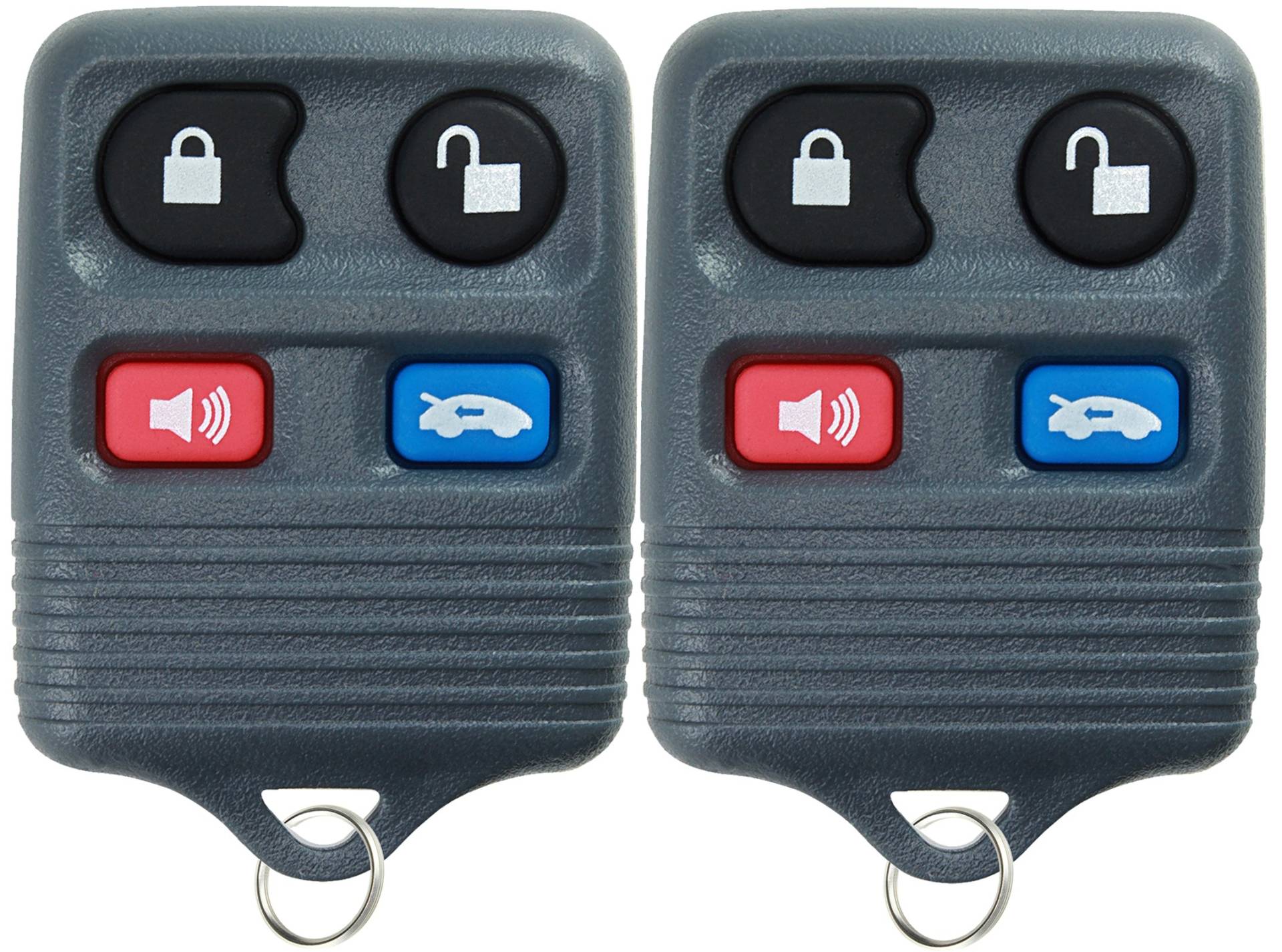 2 keylessoption Ersatz 4 Tasten Keyless Entry Fernbedienung Schlüsselanhänger kompatibel mit cwtwb1u343 cwtwb1u313 von KeylessOption