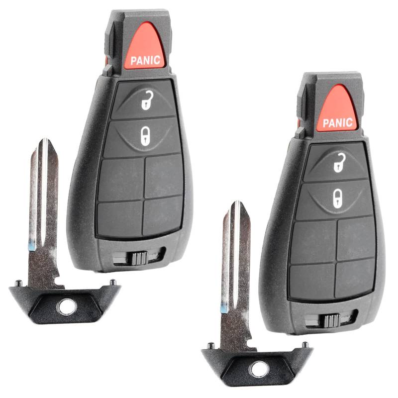 2 keylessoption Ersatz Schlüssel Fernbedienung Zündschlüssel Combo Keyless Entry Transmitter von KeylessOption